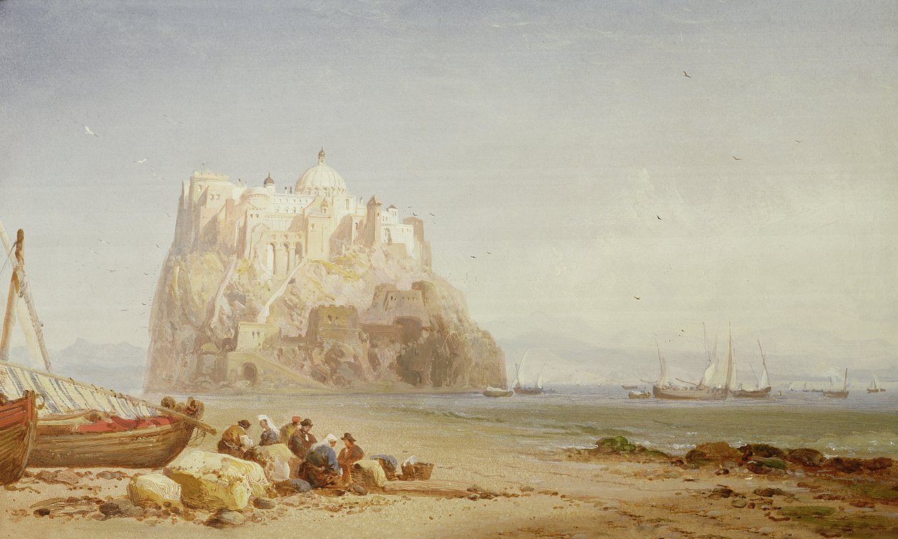 Kasteel van Ischia, Napels door James Webb