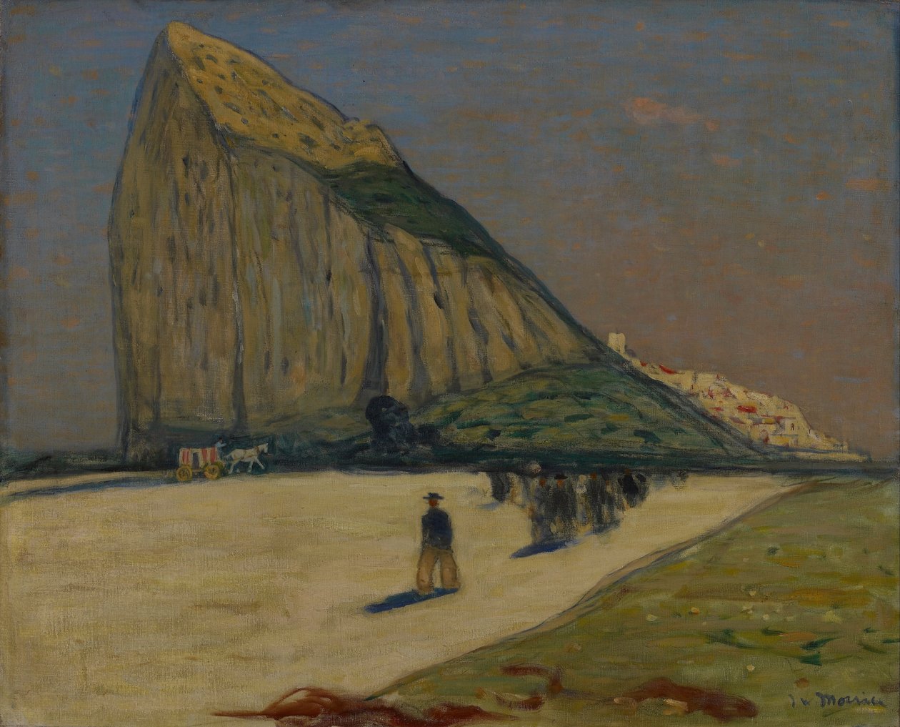 Gibraltar door James Wilson Morrice