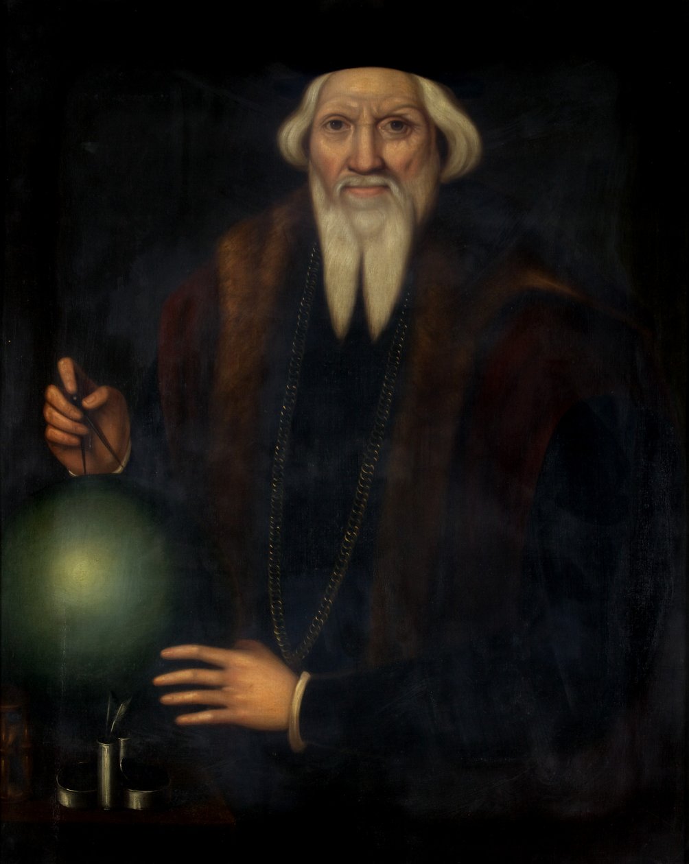 Portret van Sebastian Cabot door James (attr. to) Herring