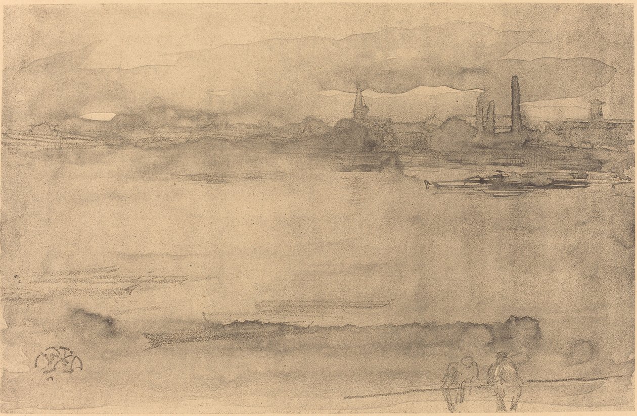 Vroege ochtend, 1878 door James Abbott McNeill Whistler