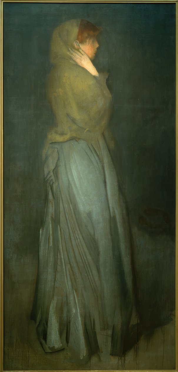 Effie Deans door James Abbott McNeill Whistler