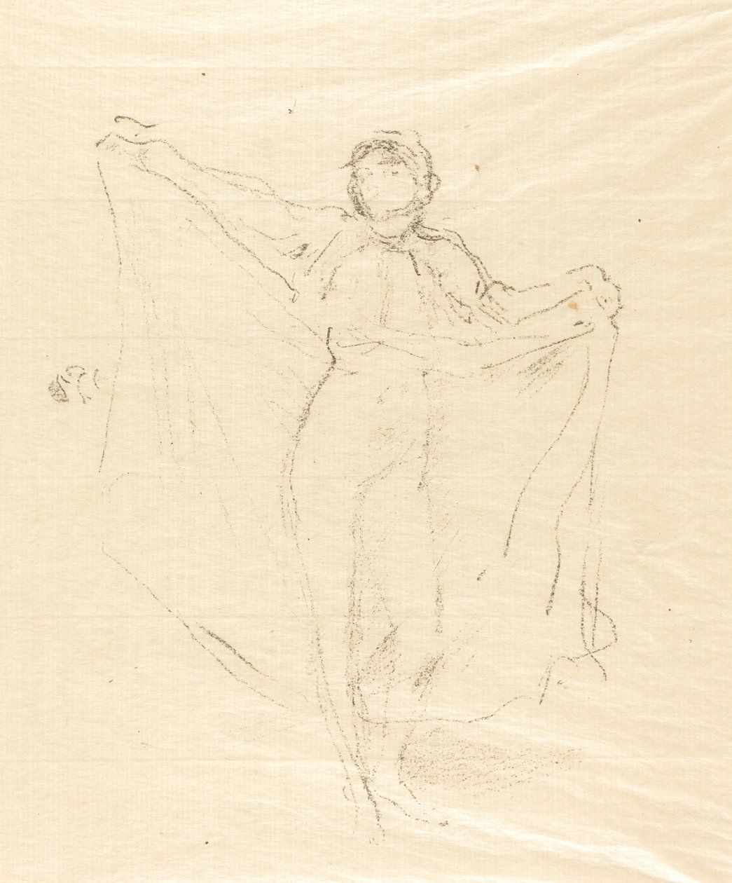 De danseres: een studie van het naakt door James Abbott McNeill Whistler
