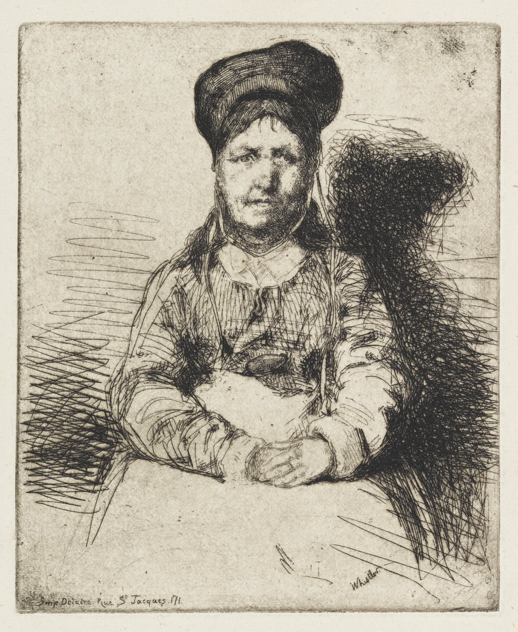 La Rétameuse, 1858 door James Abbott McNeill Whistler