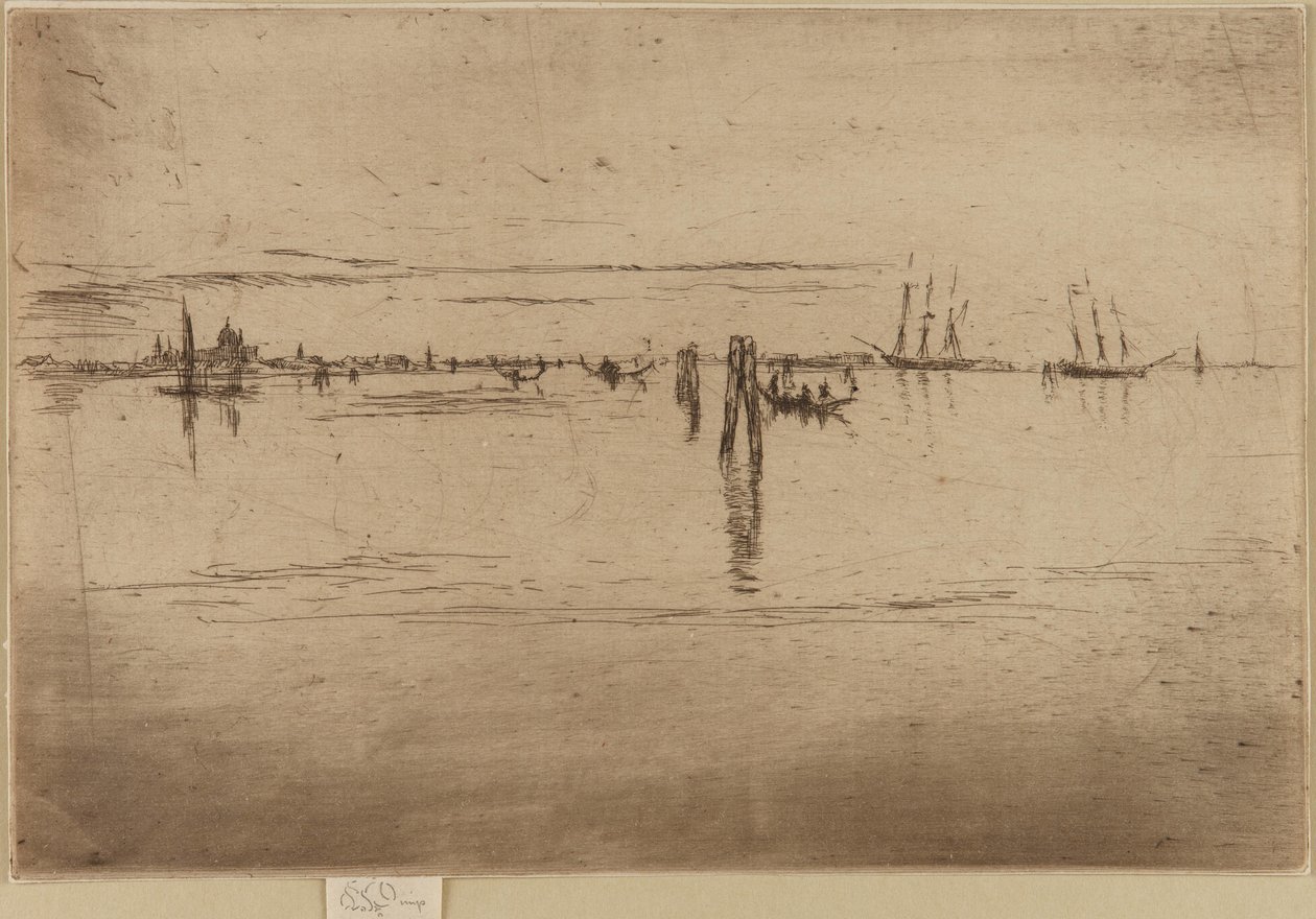 Lange Lagune, 1879-1880 door James Abbott McNeill Whistler