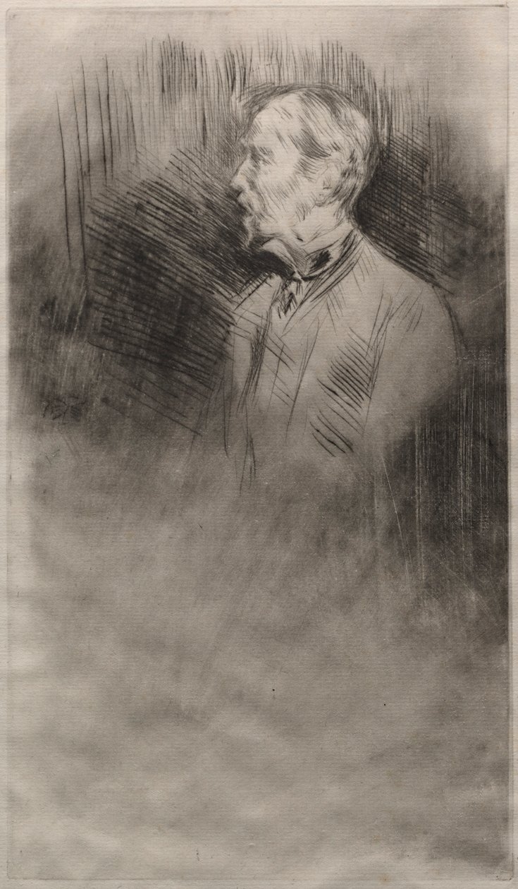 Lord Wolseley door James Abbott McNeill Whistler
