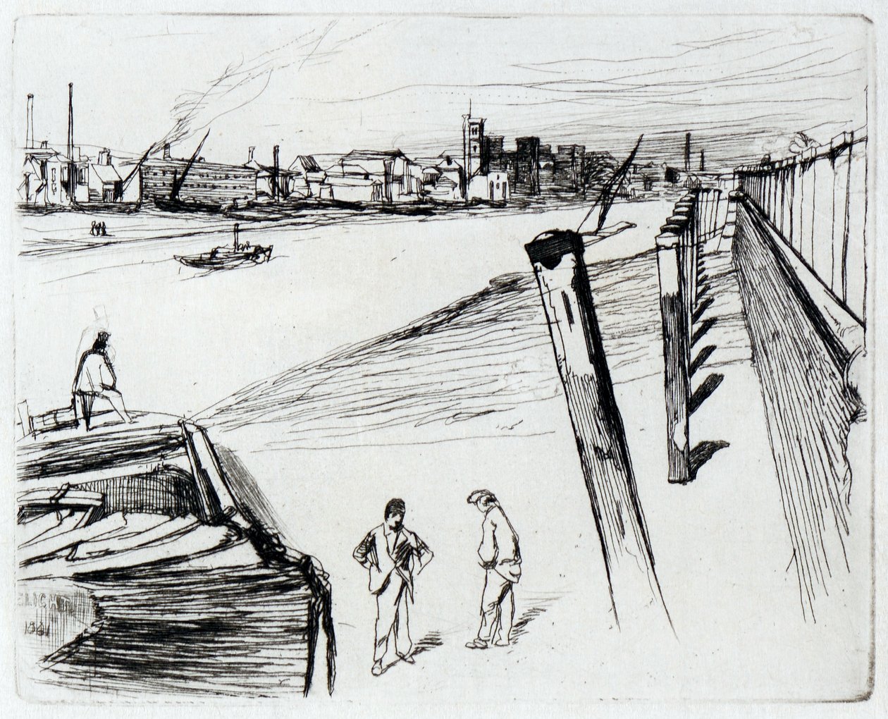 Millbank door James Abbott McNeill Whistler