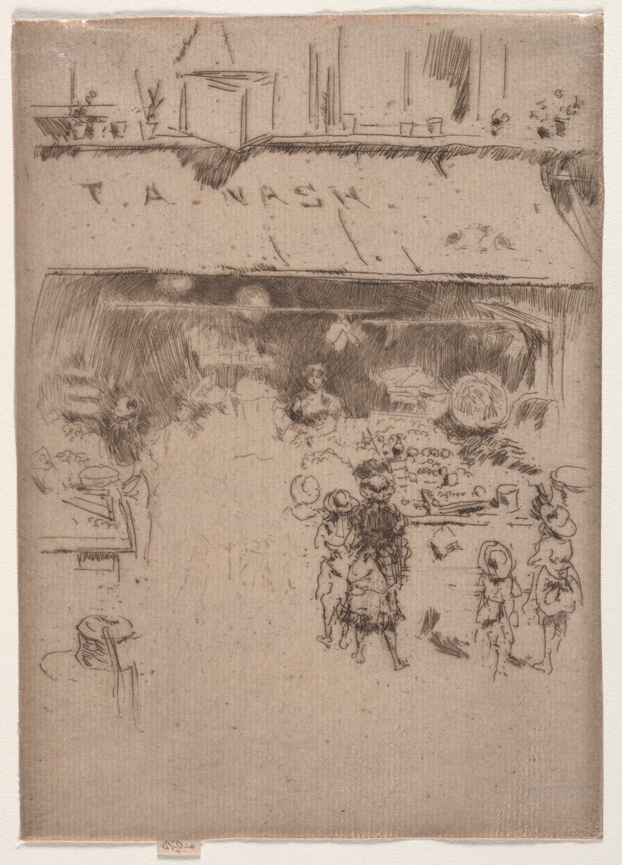 Nashs Fruitwinkel door James Abbott McNeill Whistler