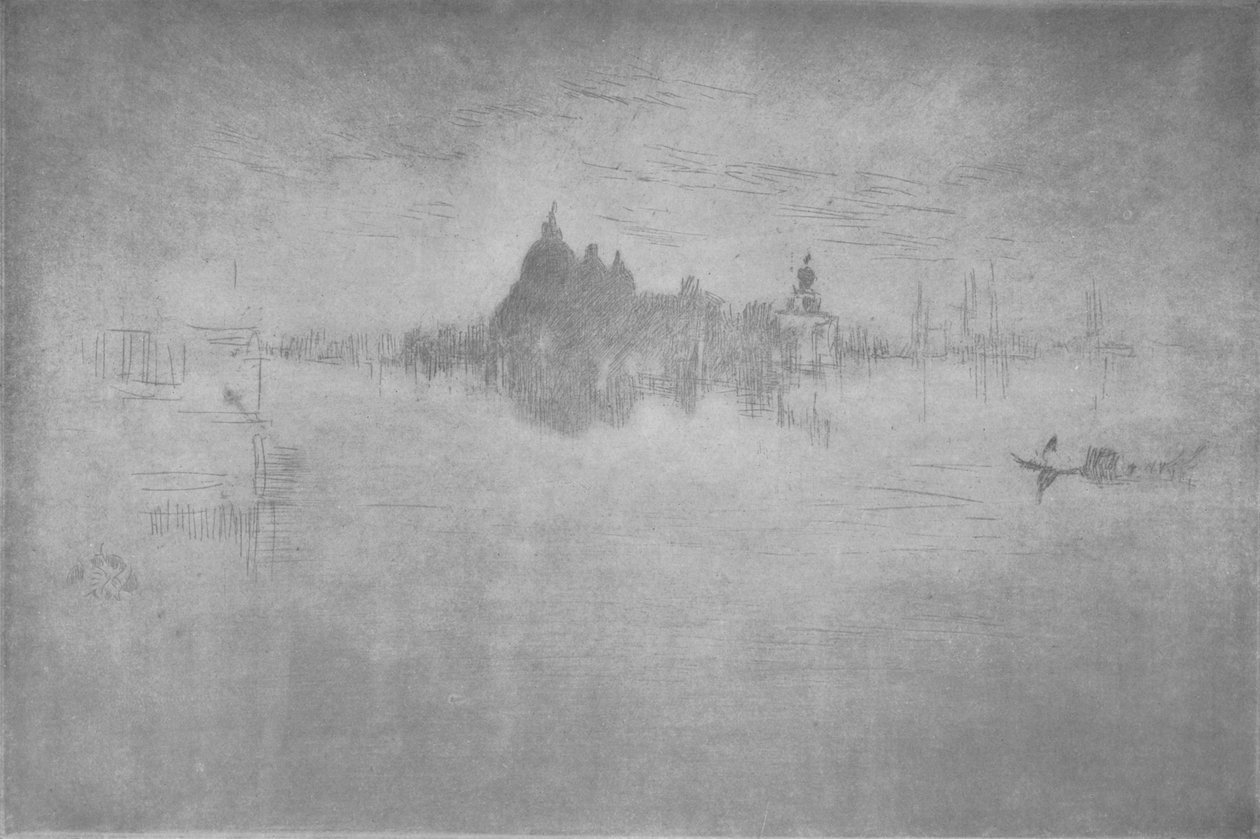 Nocturne-Salute, c1879 door James Abbott McNeill Whistler