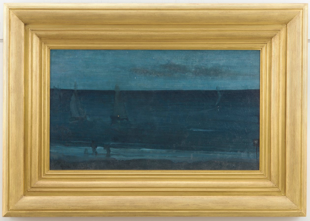 Nocturne: Blauw en Zilver--Bognor door James Abbott McNeill Whistler