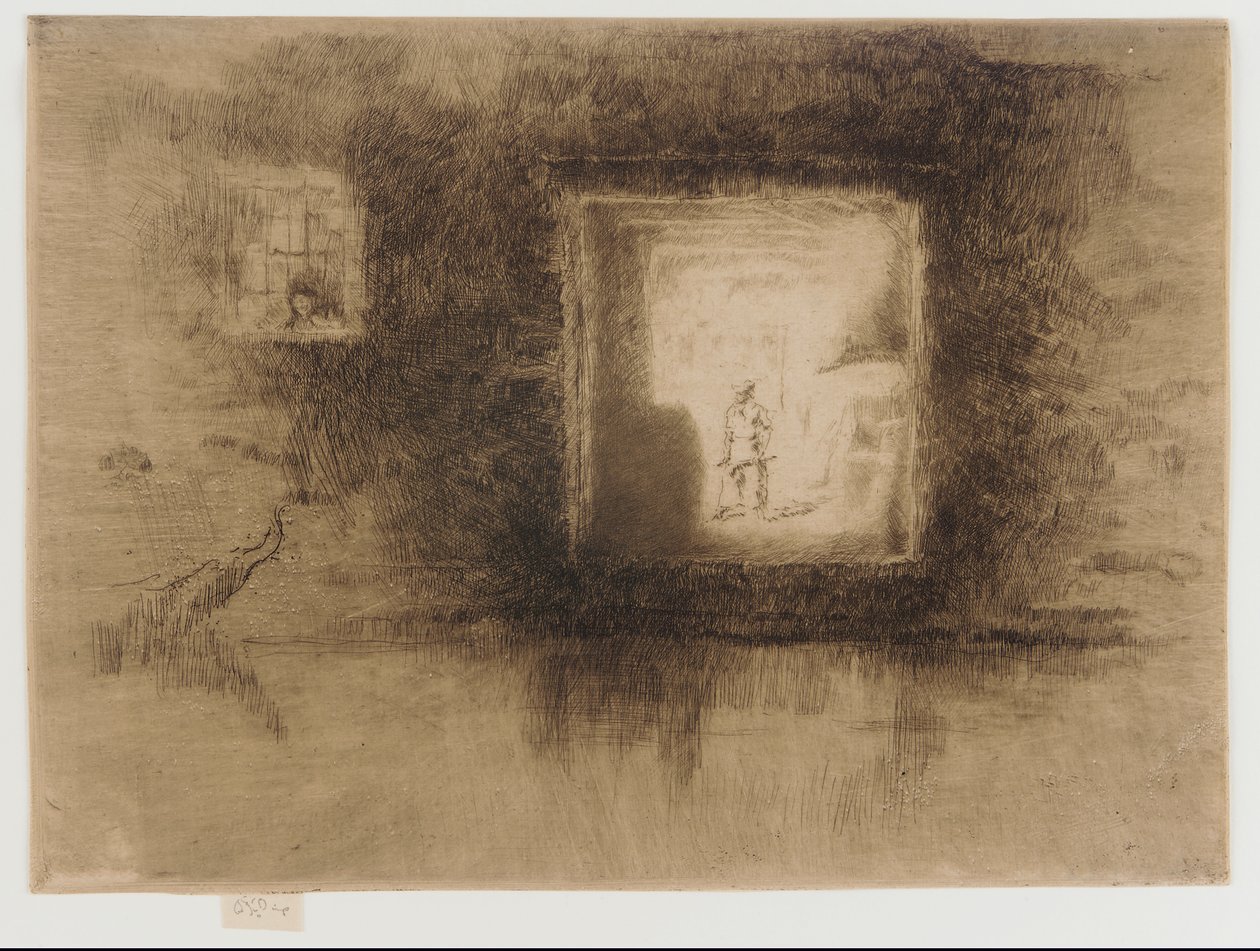 Nocturne: Oven, 1879-1880 door James Abbott McNeill Whistler
