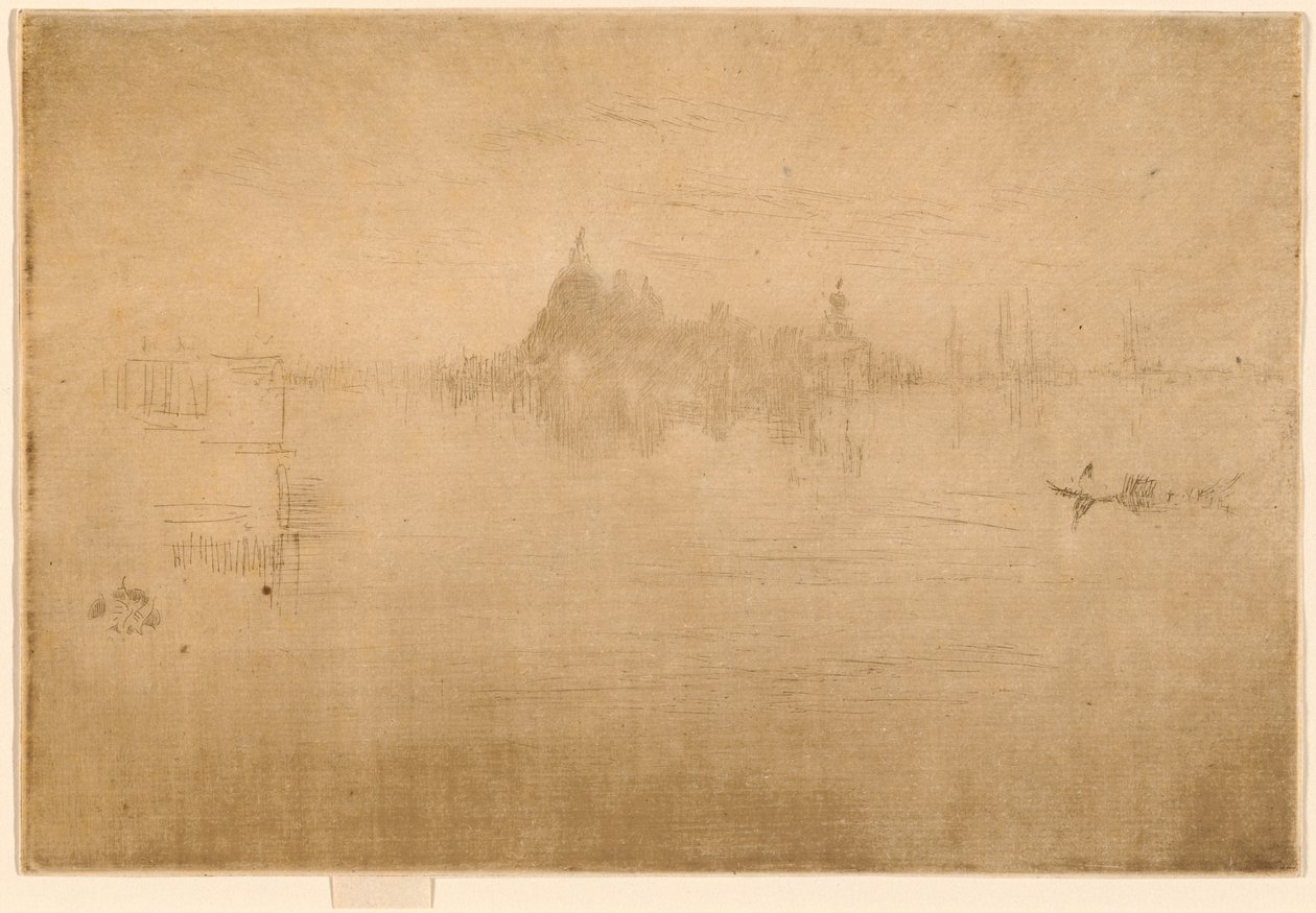 Nocturne: Salute door James Abbott McNeill Whistler