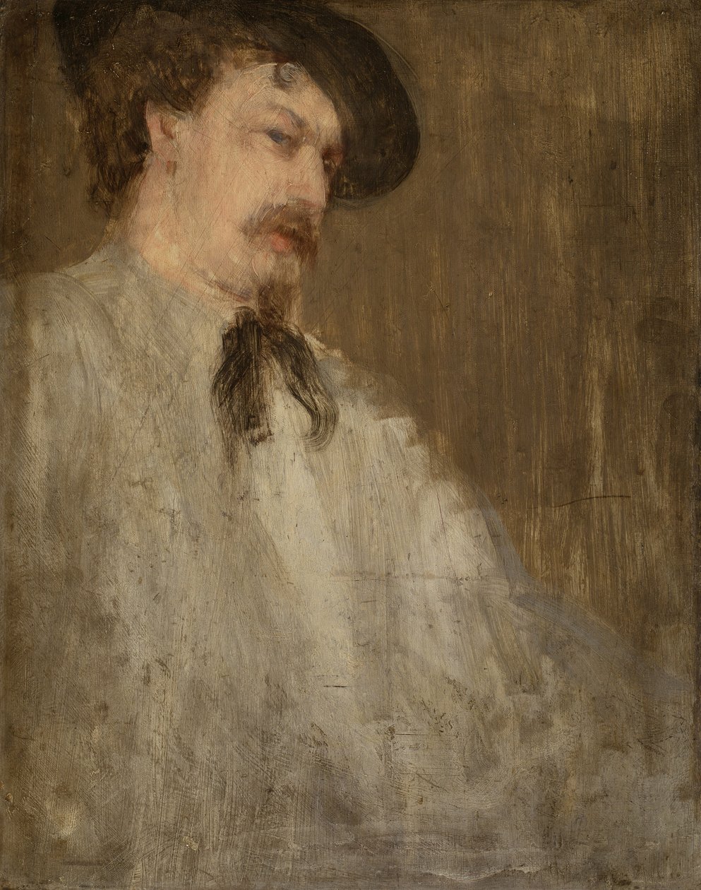 Portret van Dr. William McNeill Whistler, 1871-73 door James Abbott McNeill Whistler