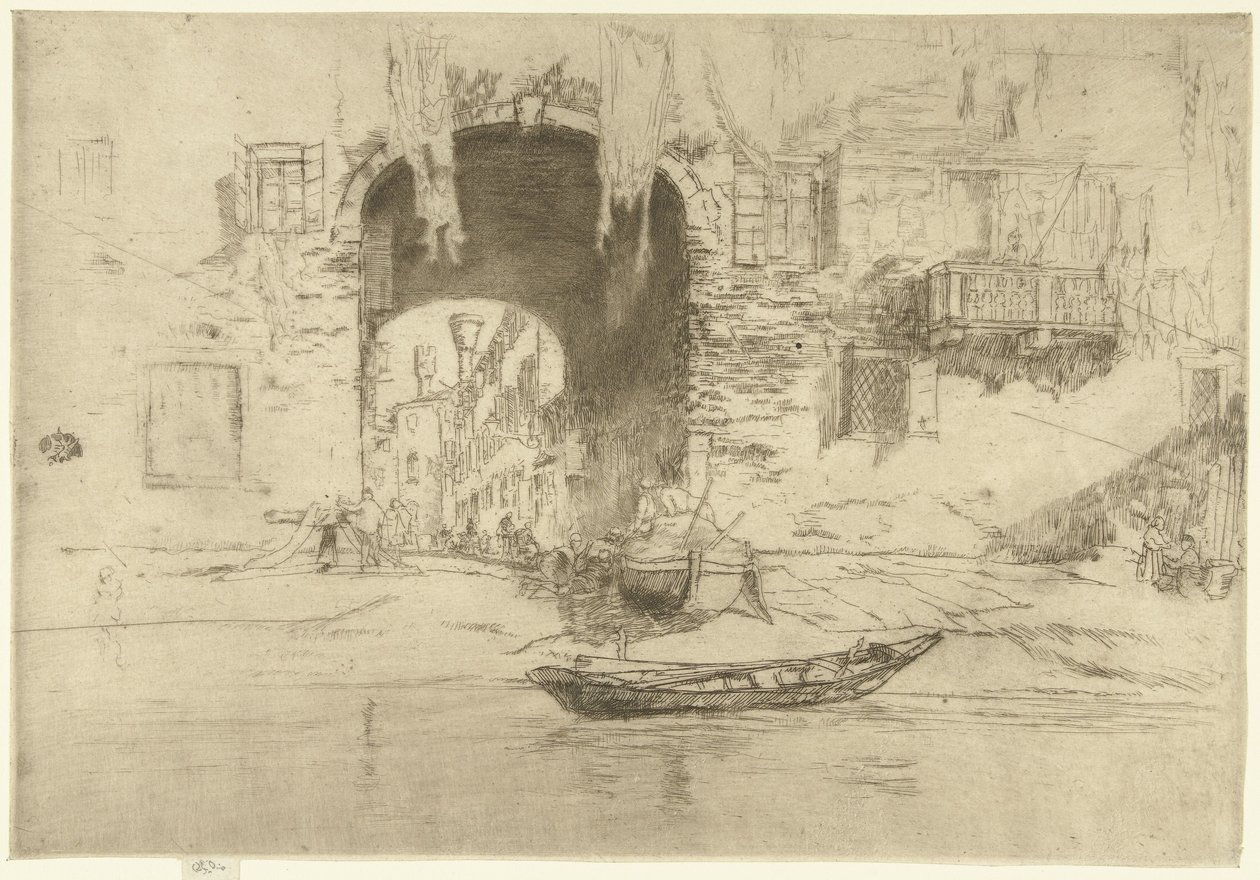 San Biagio door James Abbott McNeill Whistler