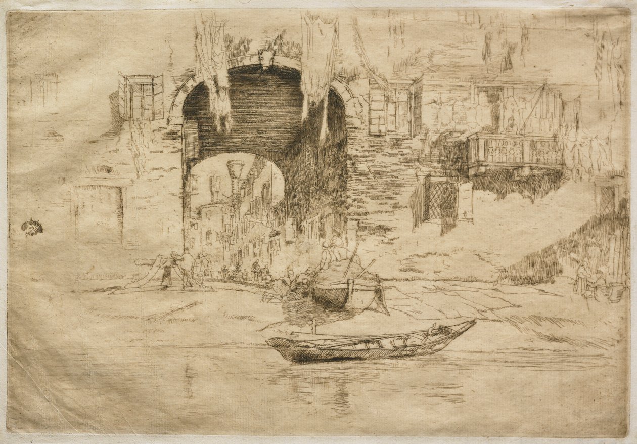 San Biagio door James Abbott McNeill Whistler