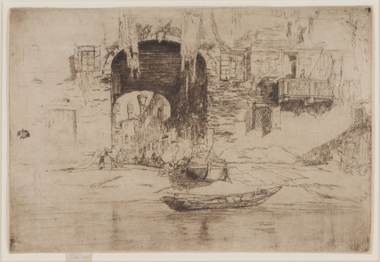 San Biagio door James Abbott McNeill Whistler