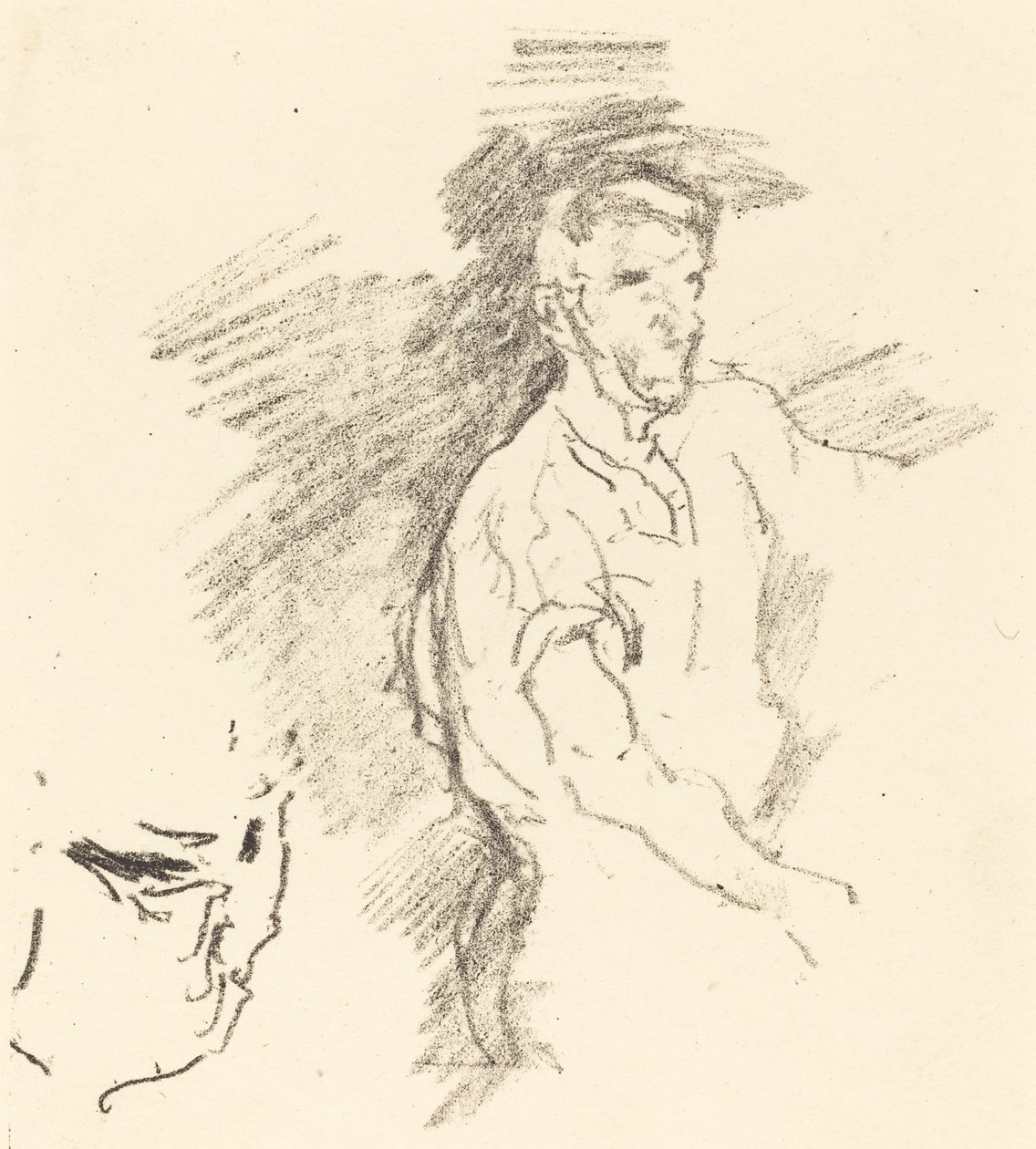 Schets van een smid, 1895 door James Abbott McNeill Whistler