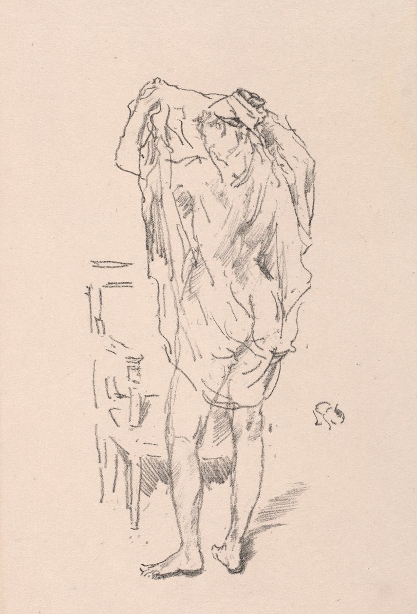 Studie door James Abbott McNeill Whistler