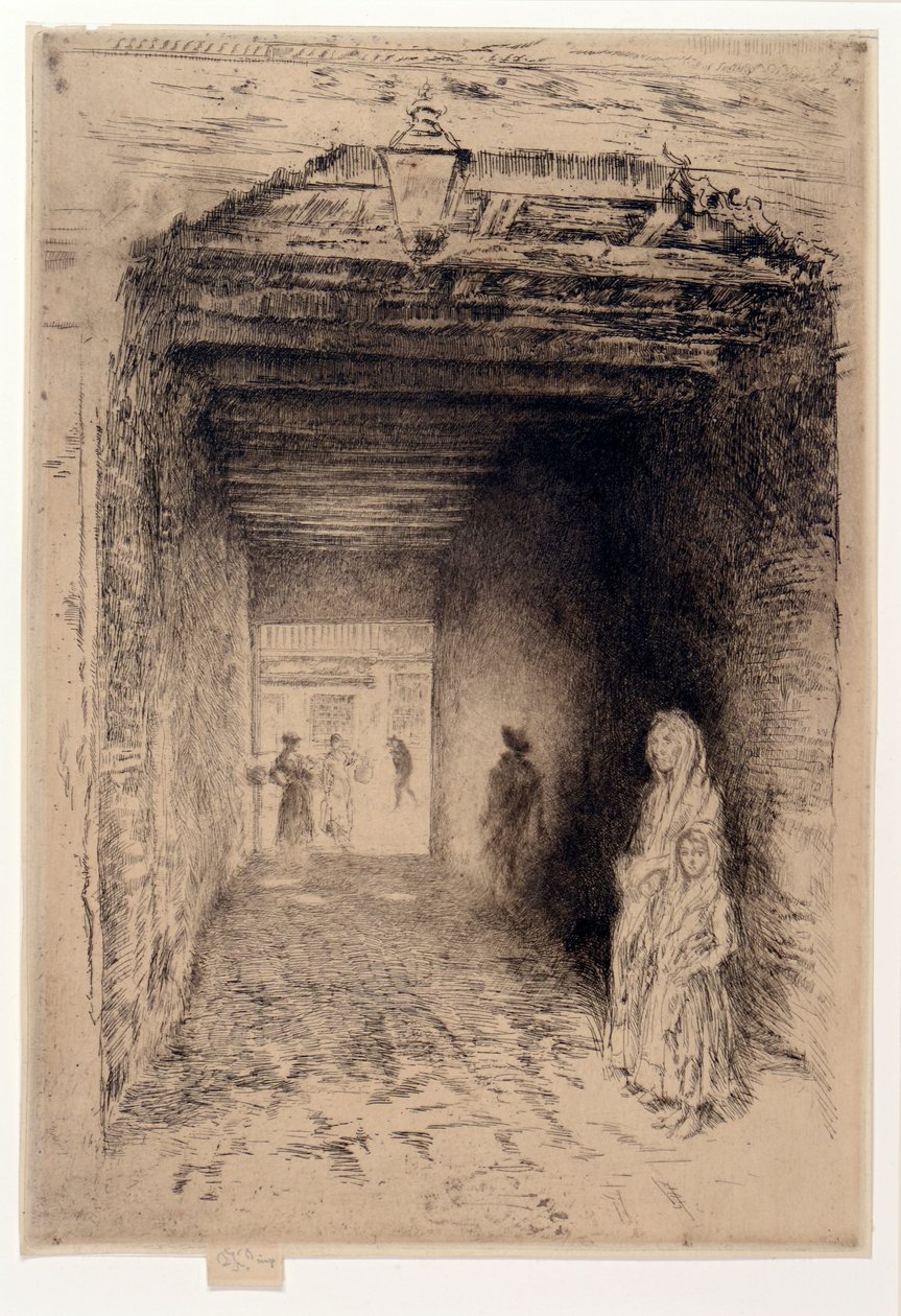 De bedelaars door James Abbott McNeill Whistler
