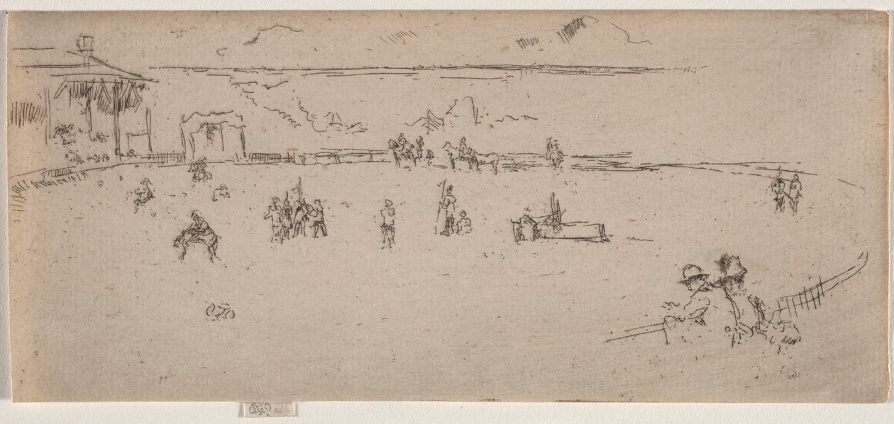 Het bokkende paard door James Abbott McNeill Whistler
