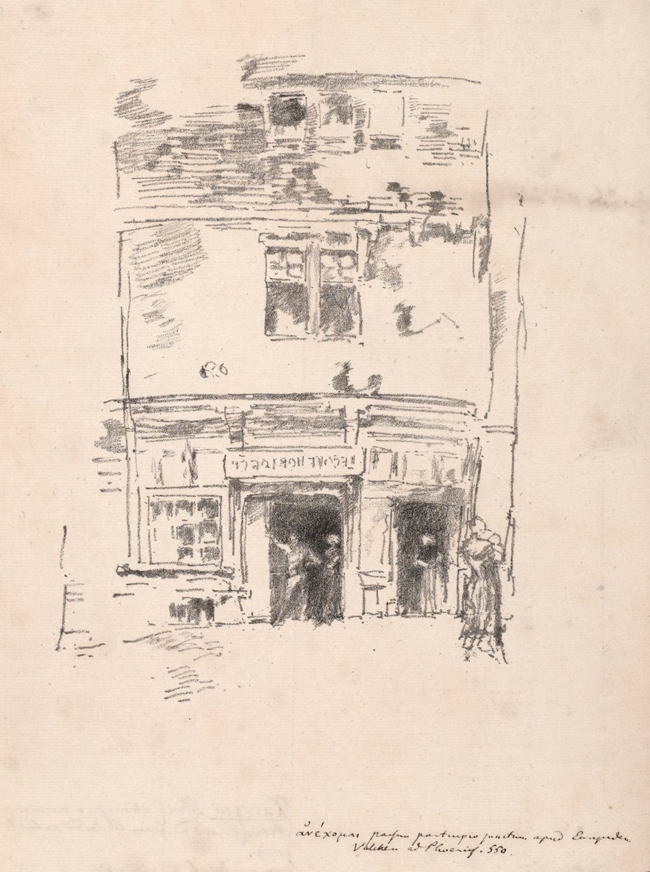 De Klokkenmakers, Paimpol door James Abbott McNeill Whistler