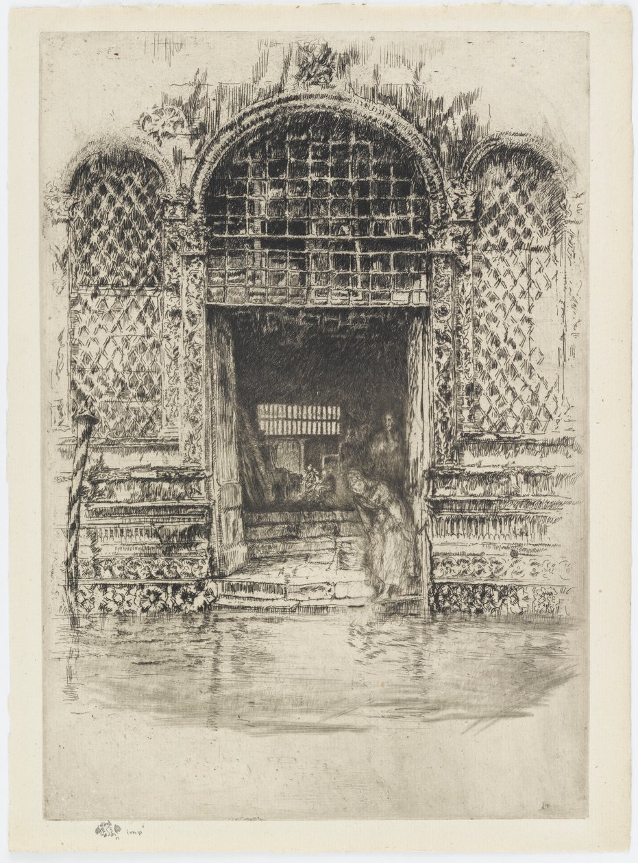 De Deur door James Abbott McNeill Whistler