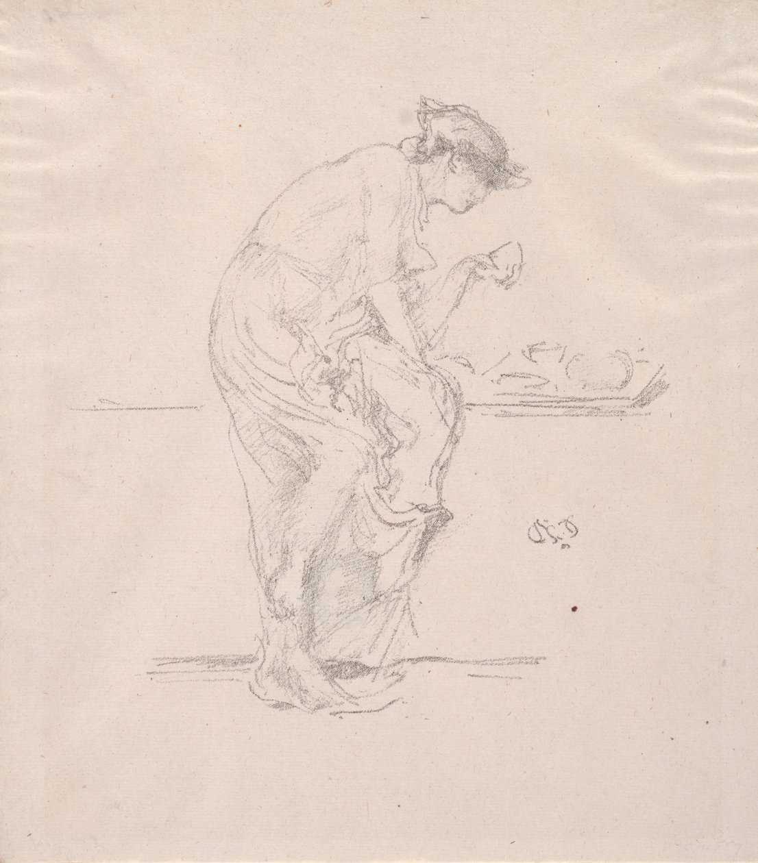 De Horoscoop, 1890 door James Abbott McNeill Whistler