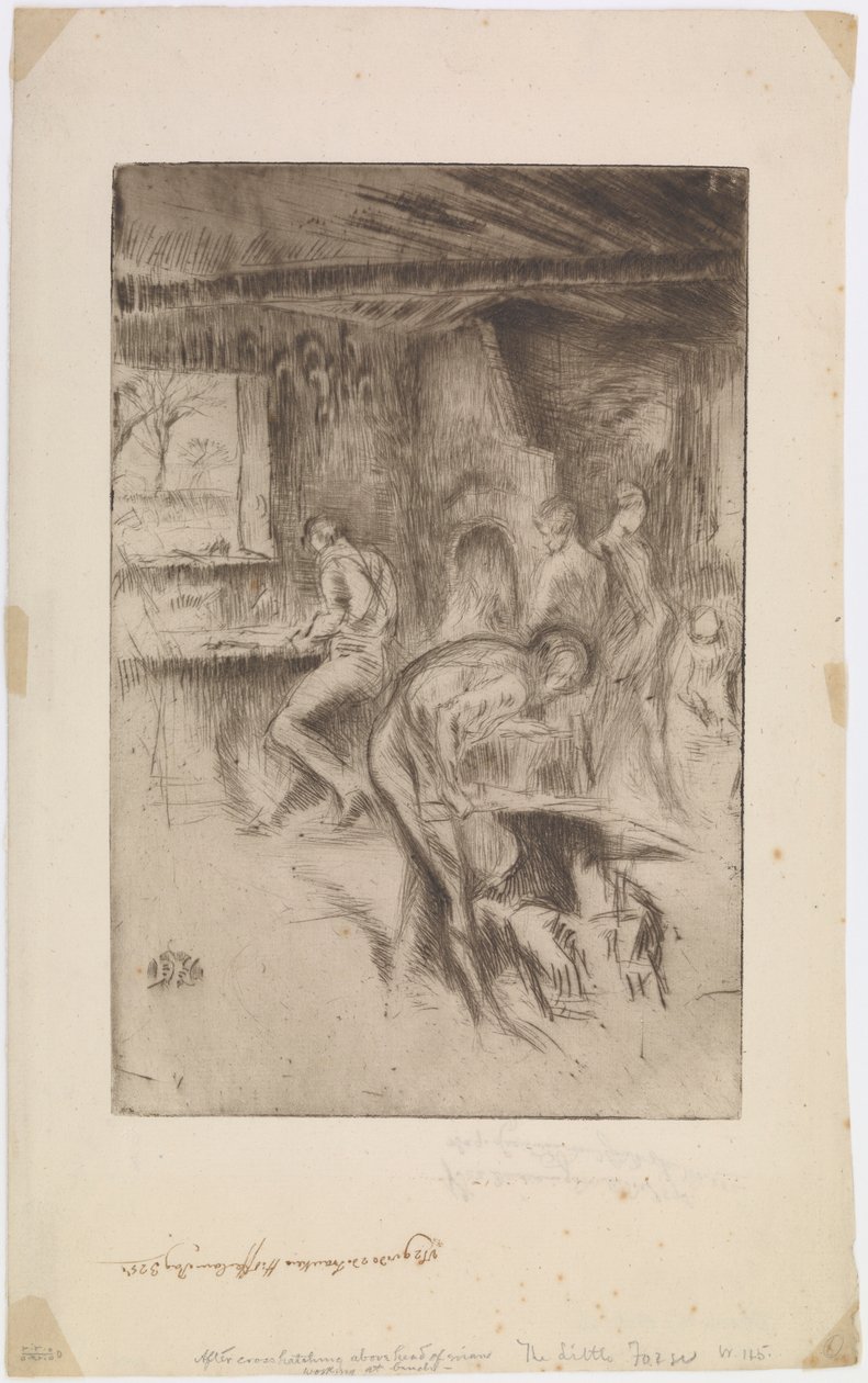 De Kleine Smederij, Liverpool door James Abbott McNeill Whistler