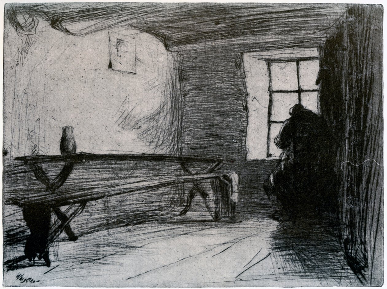 De Vrek, ca. 1851 1904 door James Abbott McNeill Whistler