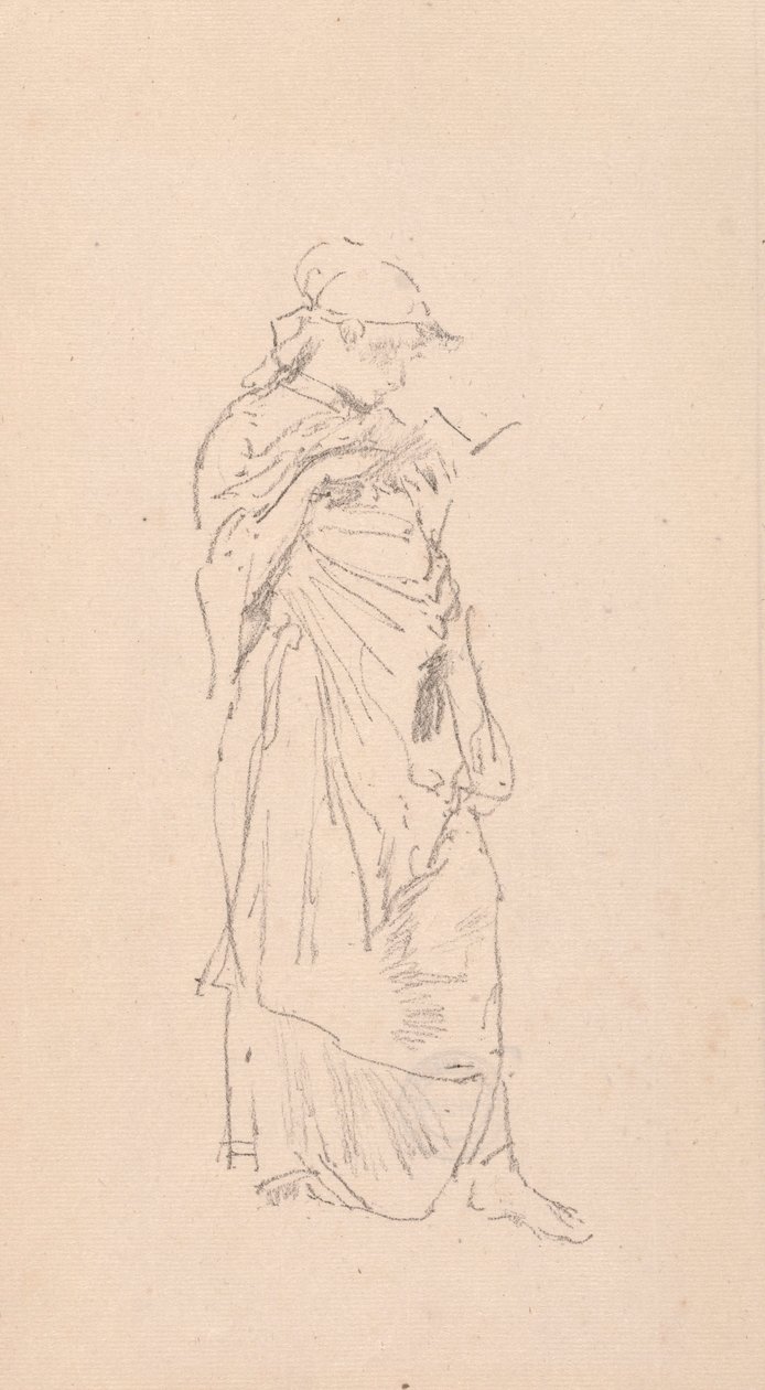 De Roman - Meisje Leest door James Abbott McNeill Whistler