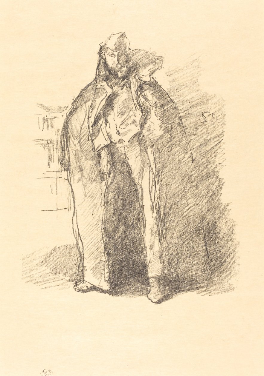 De Russische Schube, 1896 door James Abbott McNeill Whistler