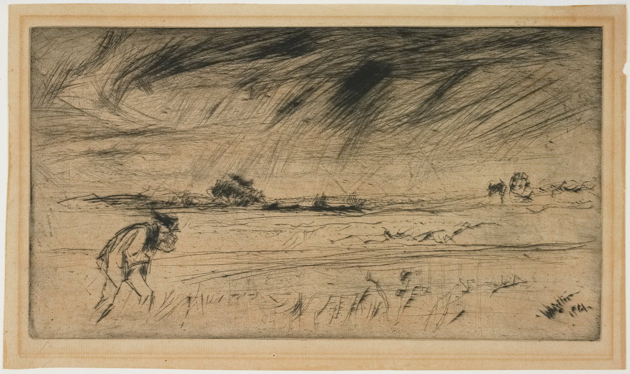 De storm door James Abbott McNeill Whistler
