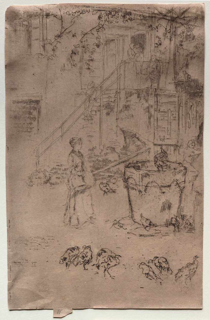 Kalkoenen door James Abbott McNeill Whistler