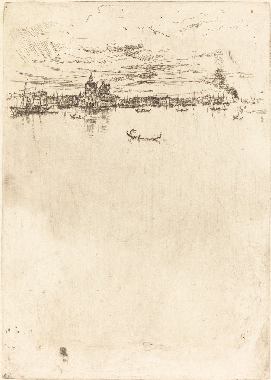 Venetië, 1879-1880 door James Abbott McNeill Whistler