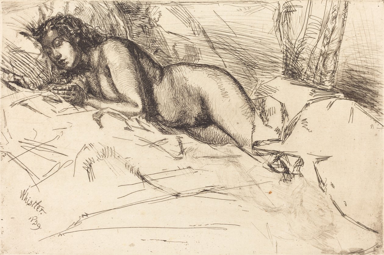 Venus, 1859 door James Abbott McNeill Whistler