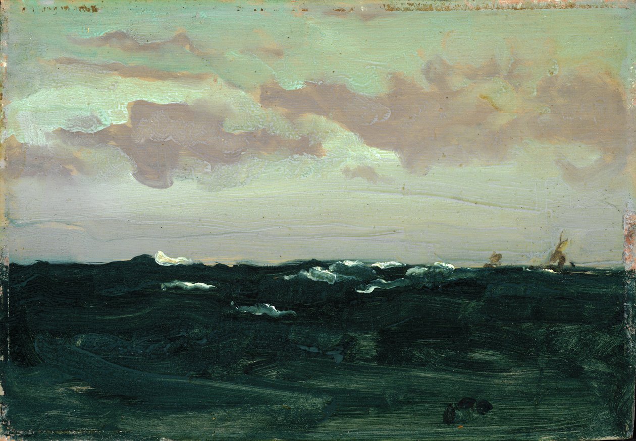Violet en blauw: Onder de rollers, ca. 1893 door James Abbott McNeill Whistler