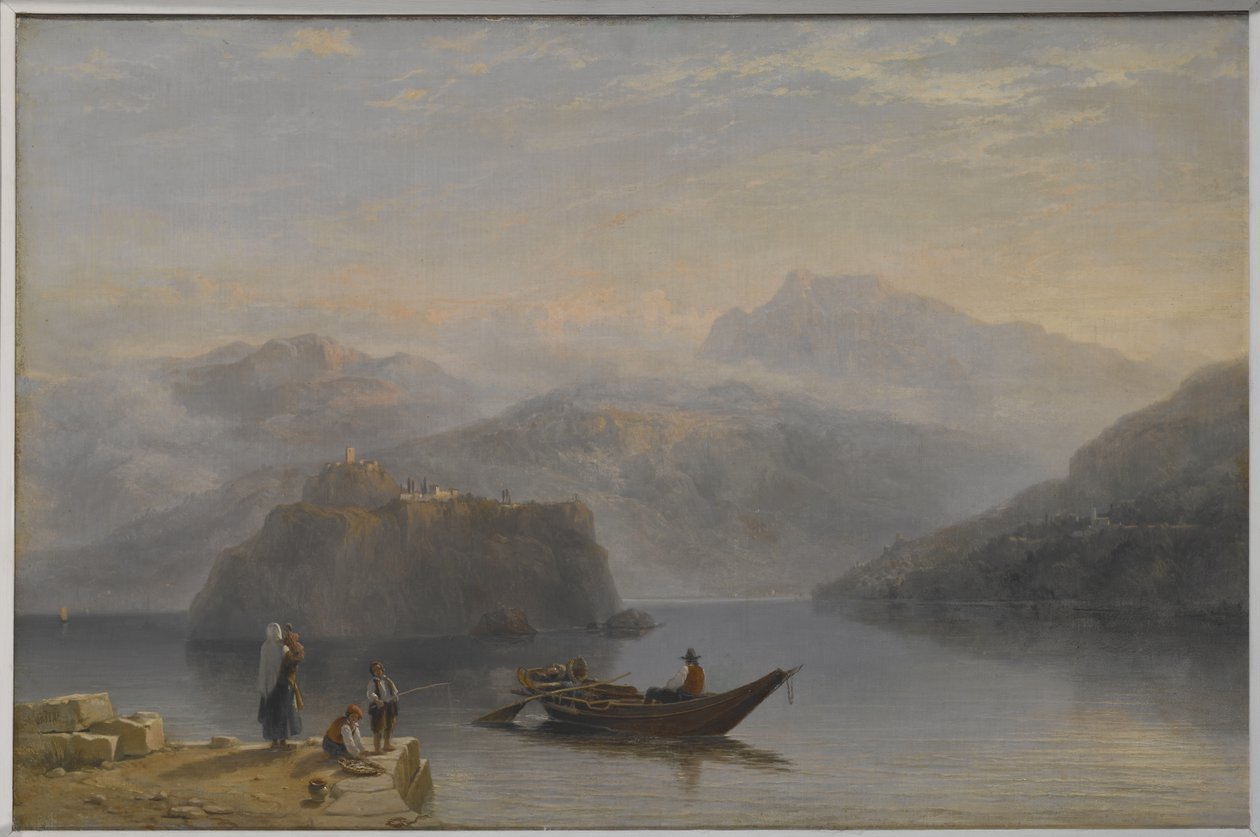 Lago Maggiore (?) door James Baker Pyne