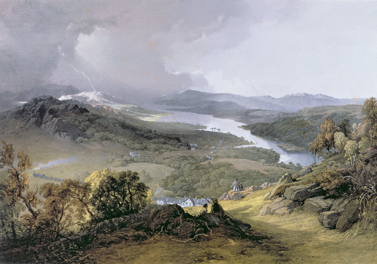 Windermere: vanaf Orrest Head door James Baker Pyne