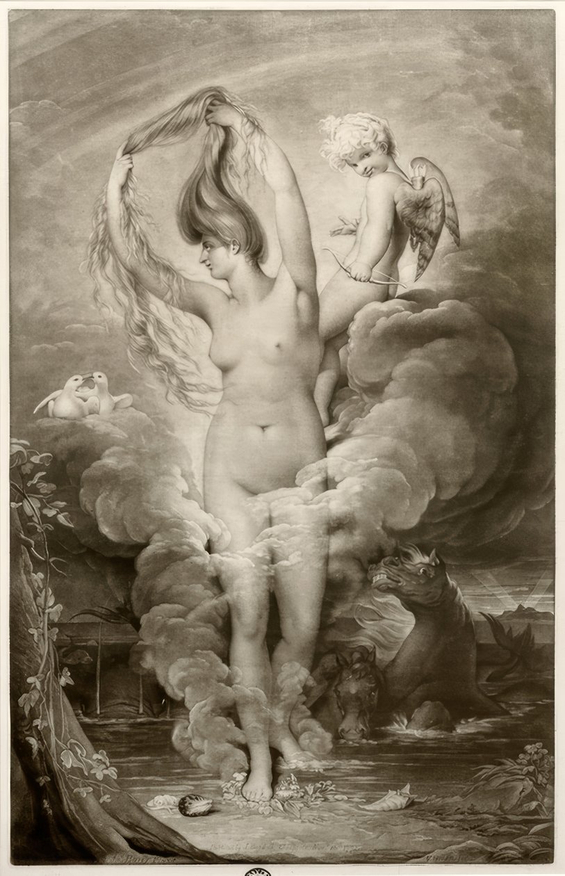 De geboorte van Venus door James Barry