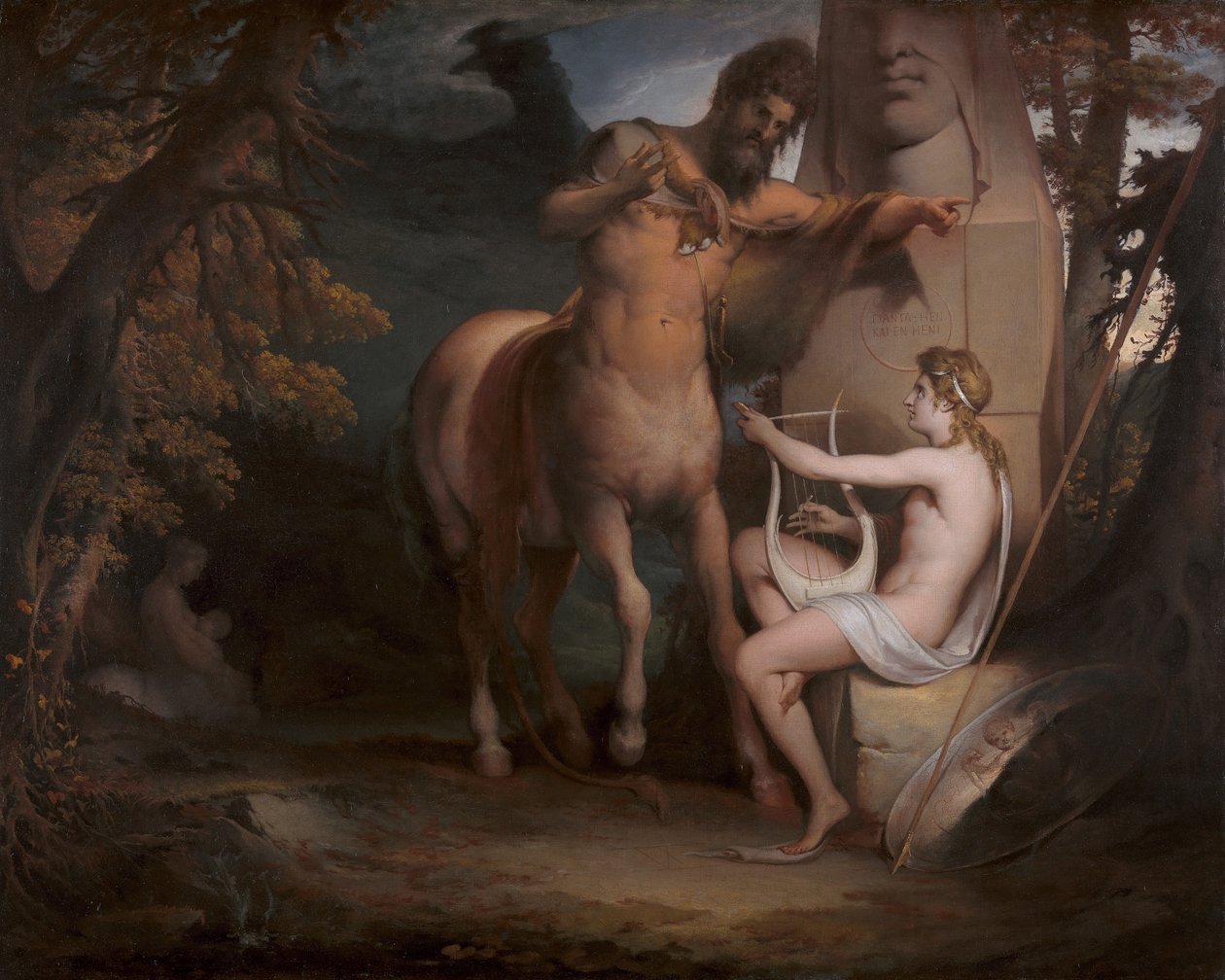 De opvoeding van Achilles [1772, Royal Academy of Arts, Londen, tentoonstellingscatalogus] door James Barry