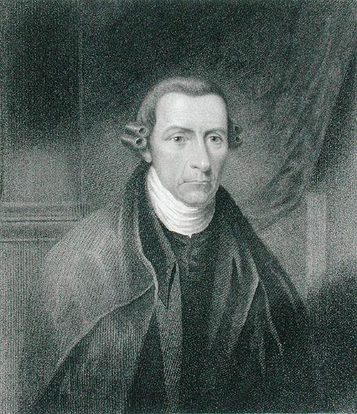 Patrick Henry (1736-99) gegraveerd door Edward Wellmore (fl.1835) door James Barton (after) Longacre