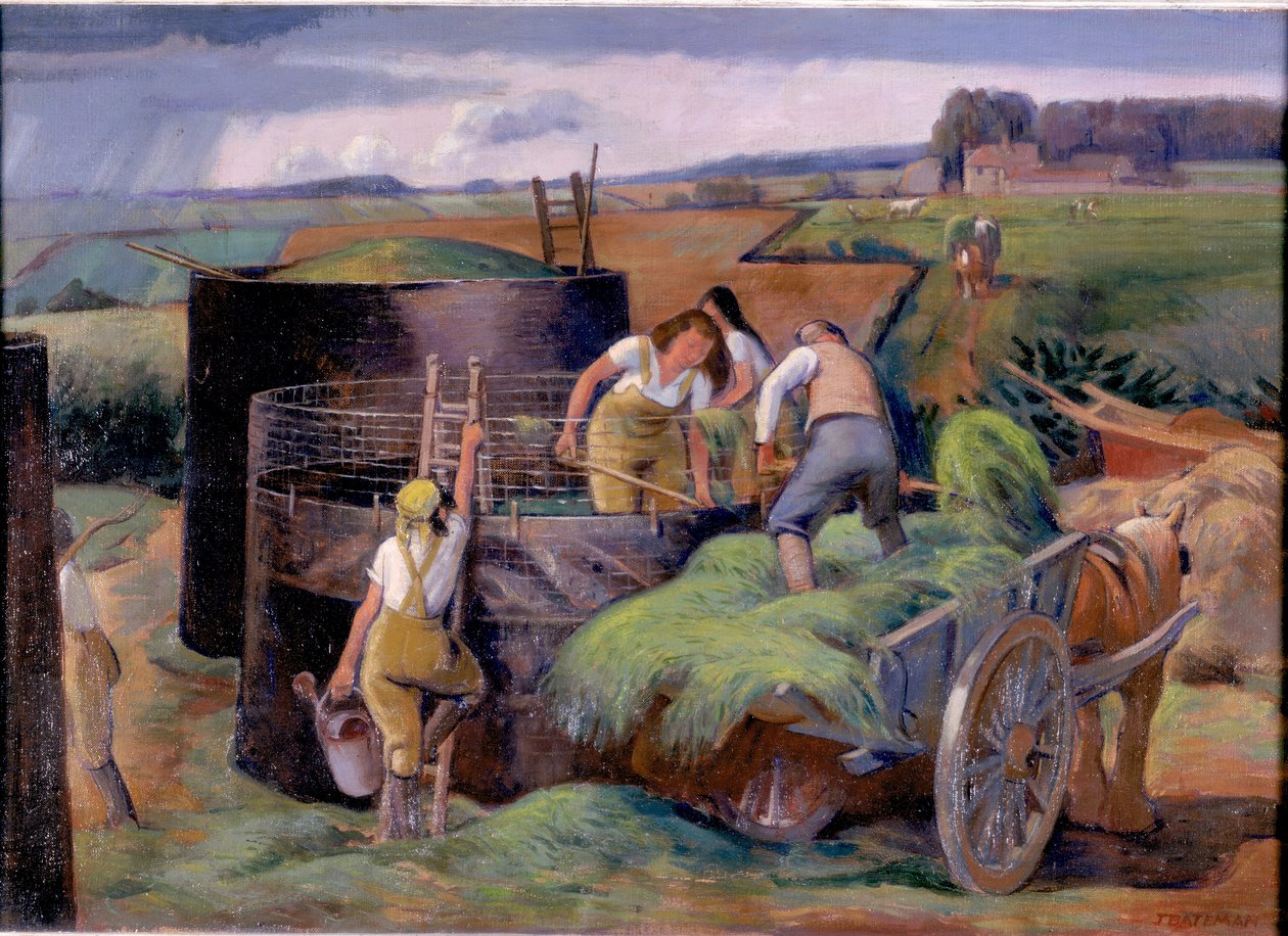 Silage door James Bateman