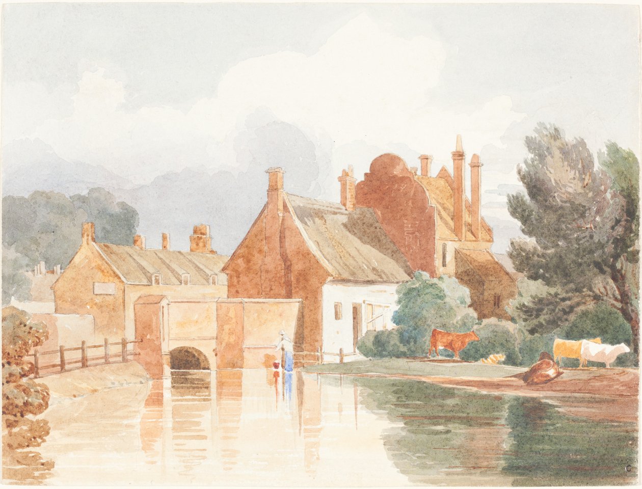 Op de Bure, nabij Aylsham, Norfolk door James Bulwer
