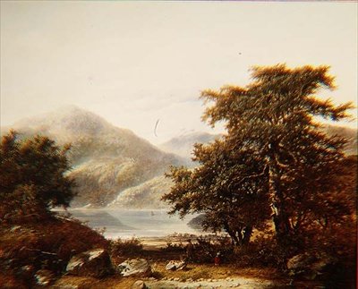 Loch Awe door James Charles Ward
