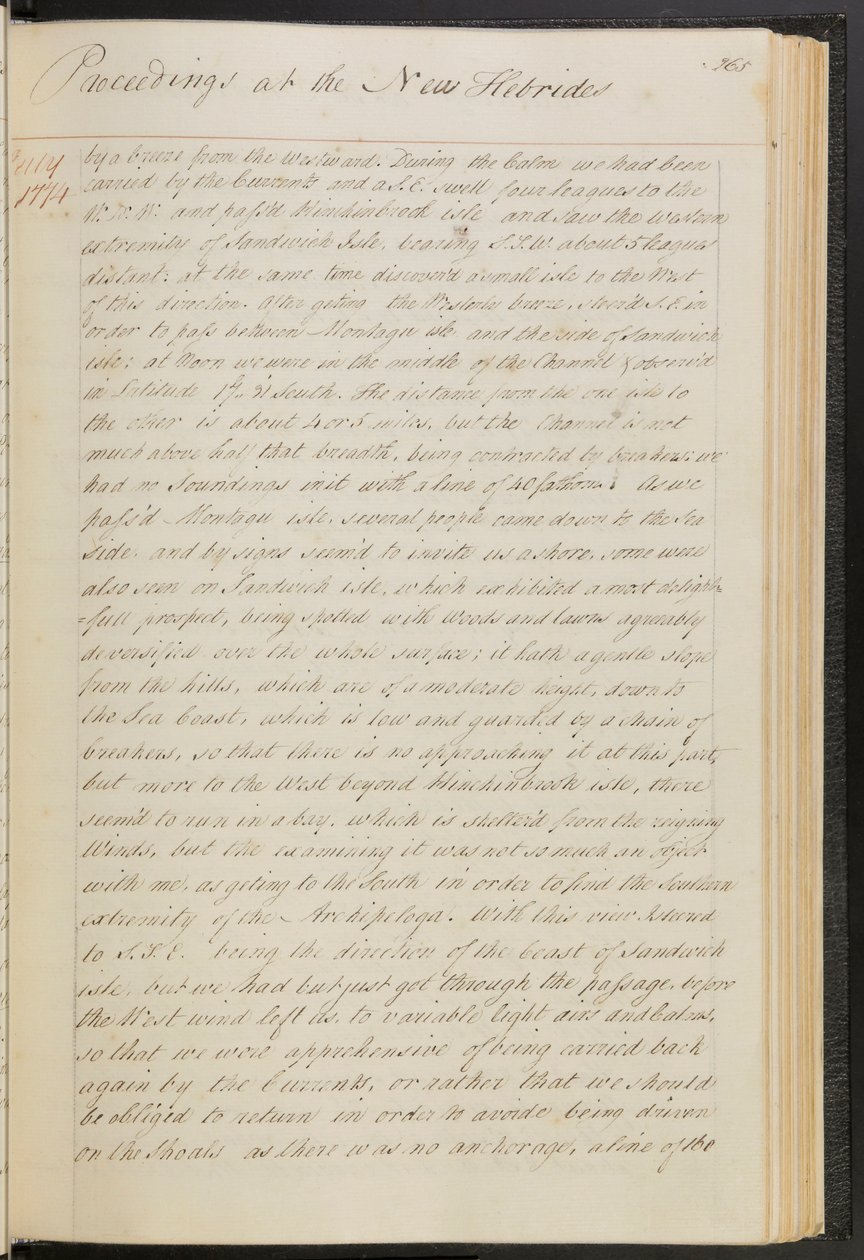 Journaal van Capt Cook