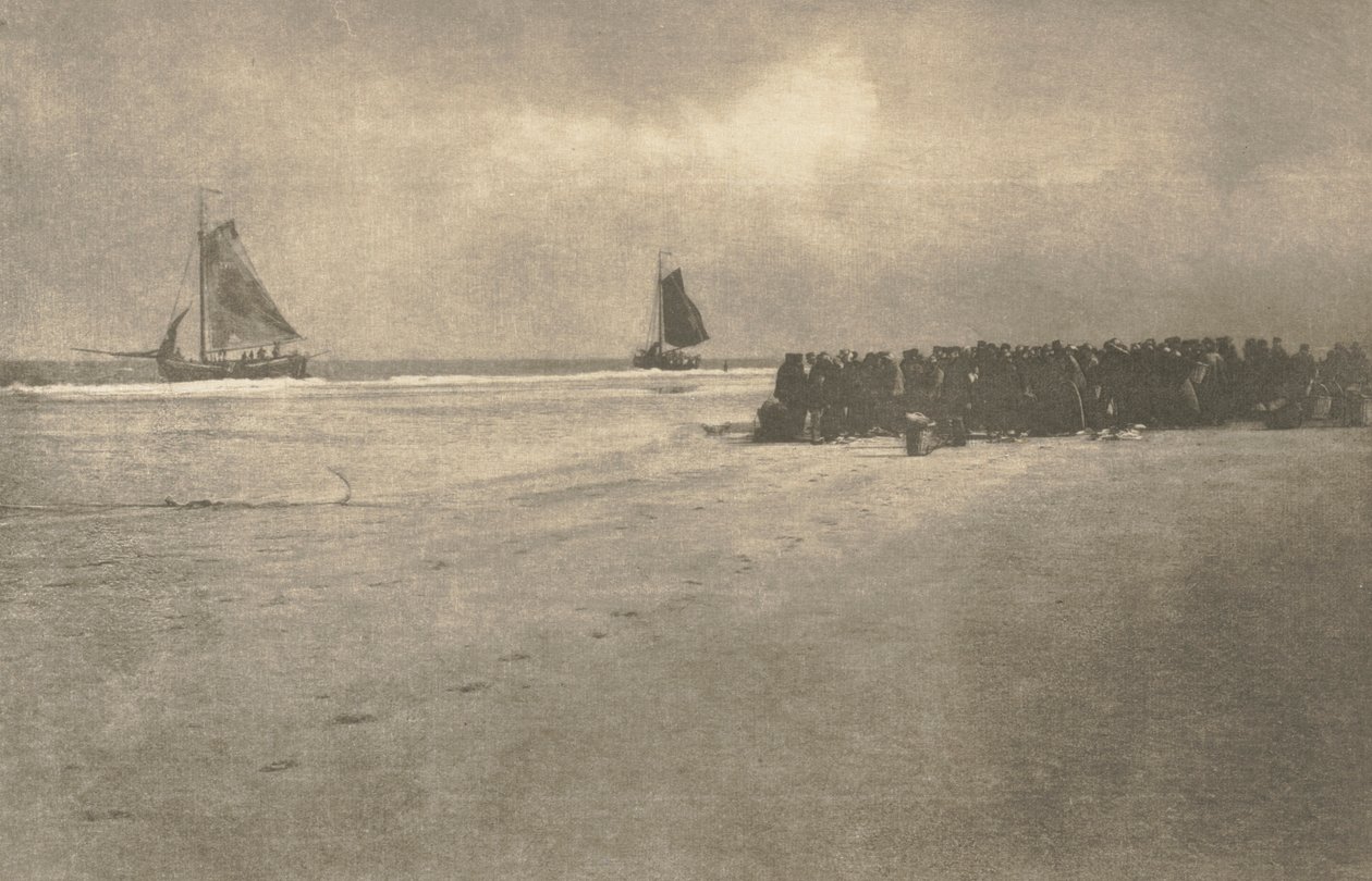 Camera Work: Aan een Nederlandse kust, 1904 door James Craig Annan
