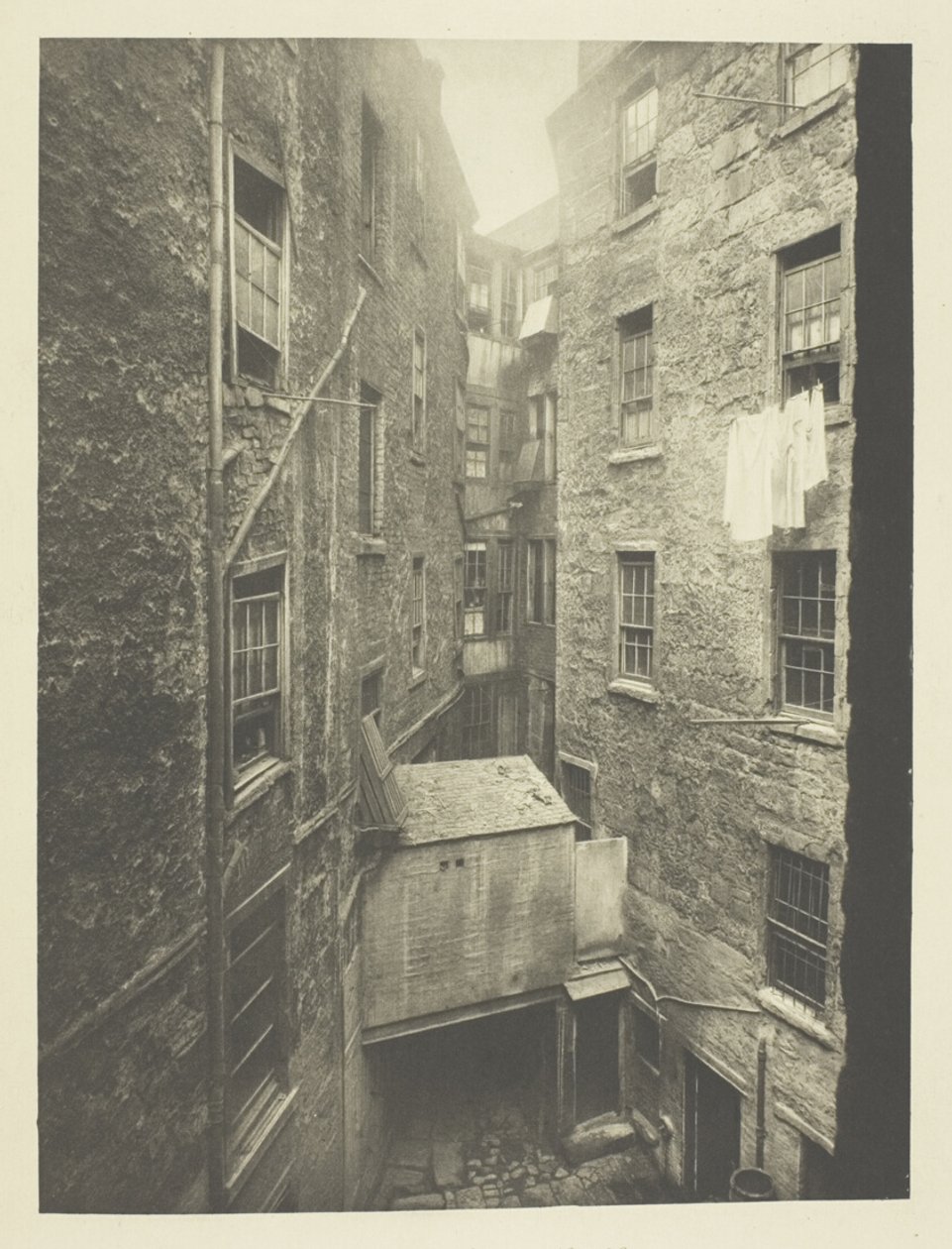 Hoek van Duke Street en High Street door James Craig Annan