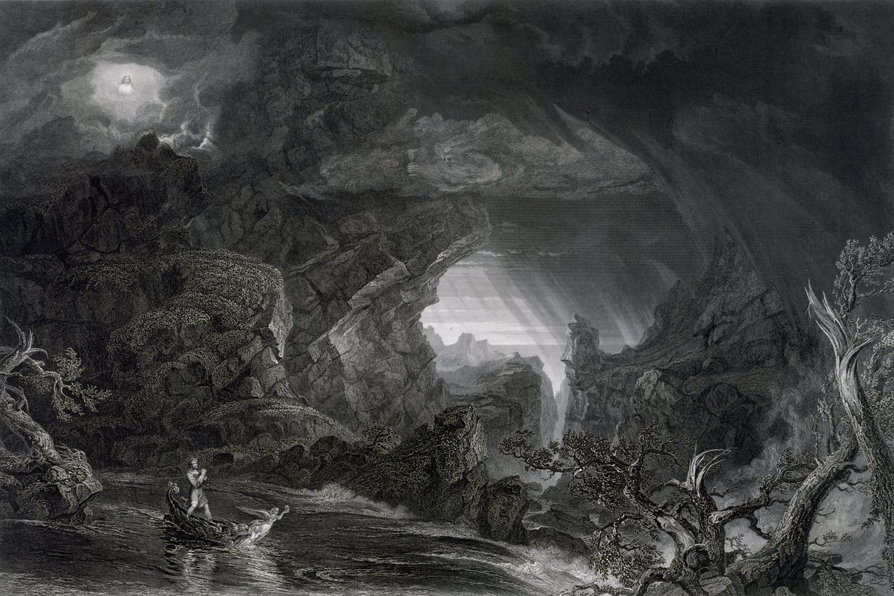 De Reis van het Leven: Volwassenheid, ca. 1855 door James David Smillie