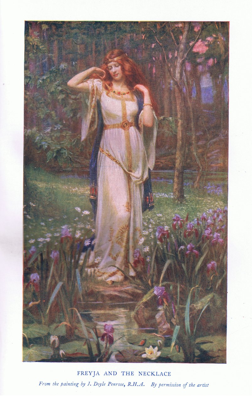 Freyja en de halsketting door James Doyle Penrose