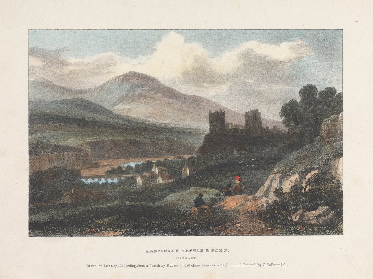 Ardfinian Kasteel & Fort Tipperary door James Duffield Harding