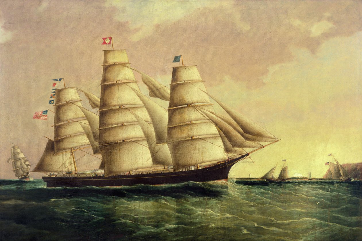 Valparaiso (olieverf op doek) door James E. Buttersworth